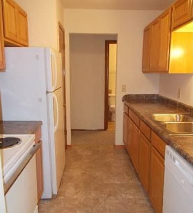 Walk through kitchen