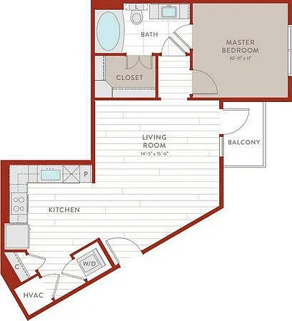 Floor plan A6