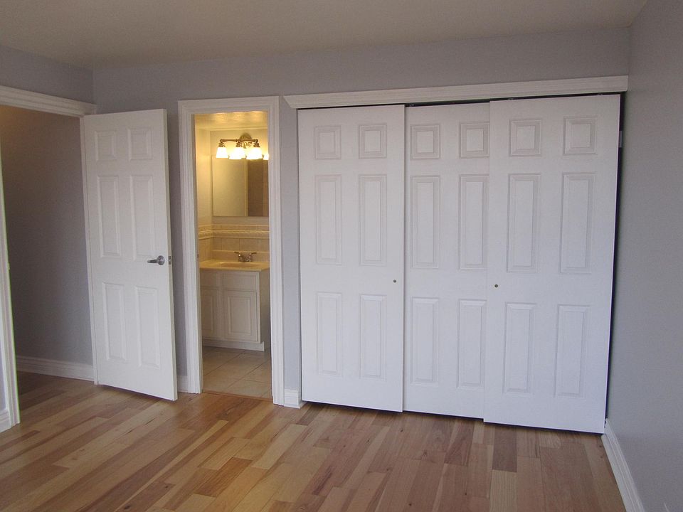 Master bedroom closet and bathroom