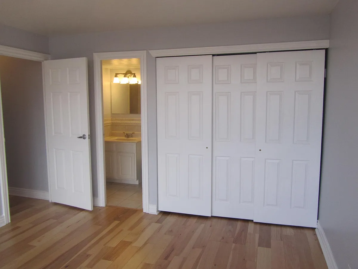 Master bedroom closet and bathroom - 789 N Clarkson St #802