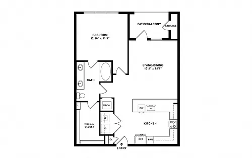 Floor plan The Cove - A4