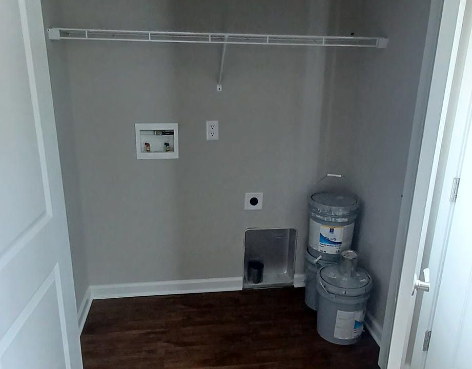 Laundry hook ups