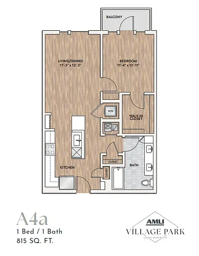 Floor plan A4a