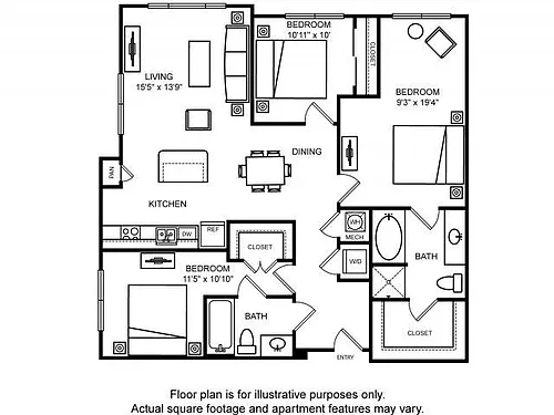 Floor plan Melbourne