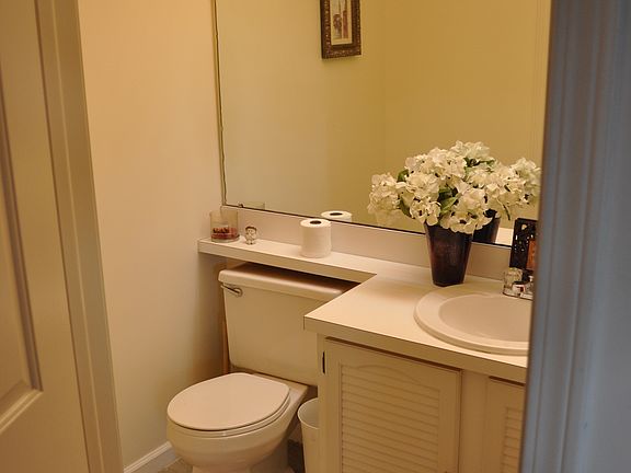 Half bath on first floor