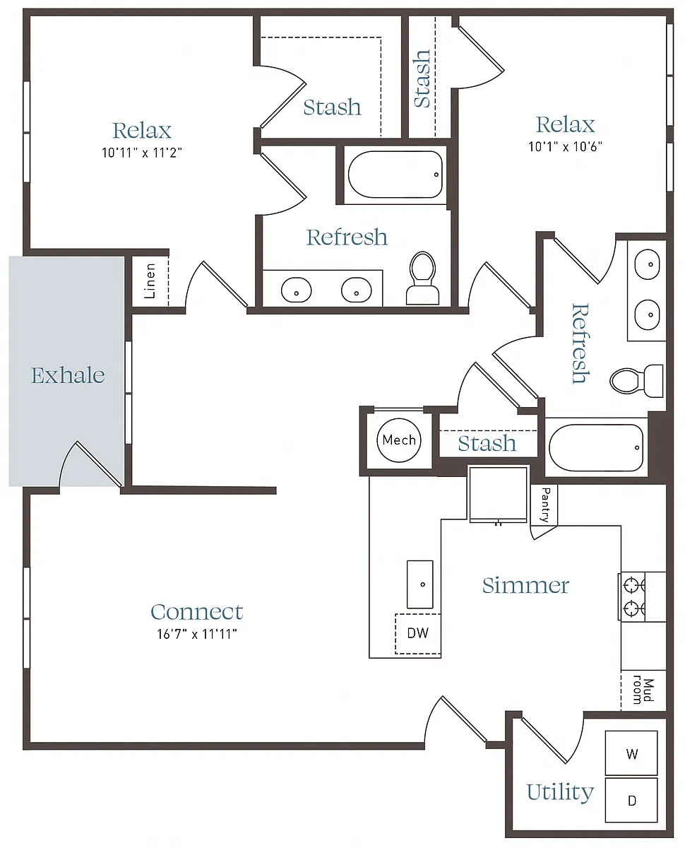 Floor plan B4