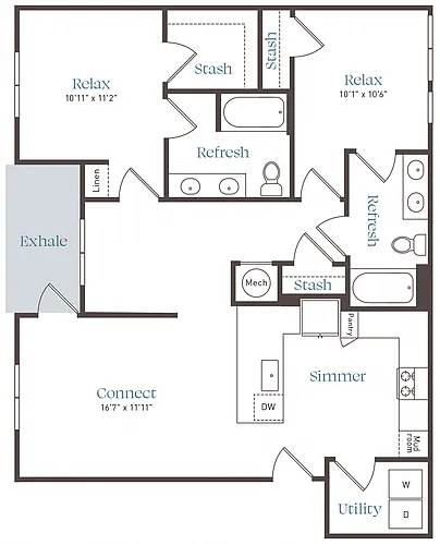 Floor plan B4