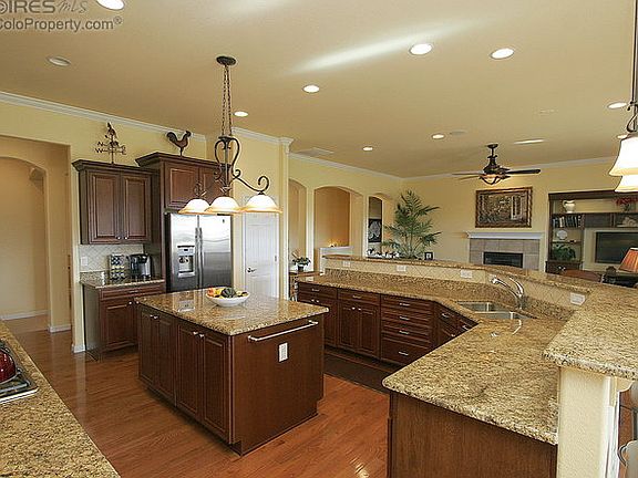 Large kitchen with Granite and GE Profile SS Appli