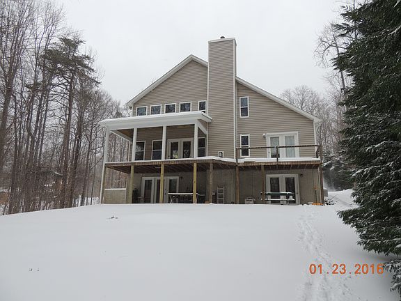 Rear of the house