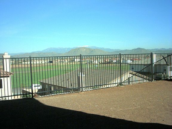 North view from backyard