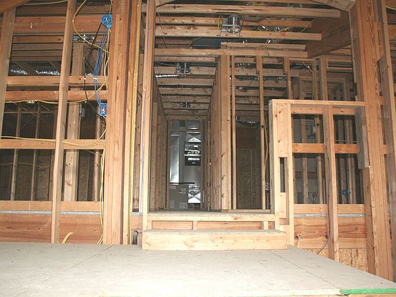 Upstairs Bedrooms Framed