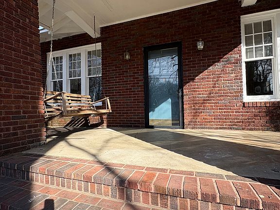 Enjoy a peaceful afternoon on the front porch swing