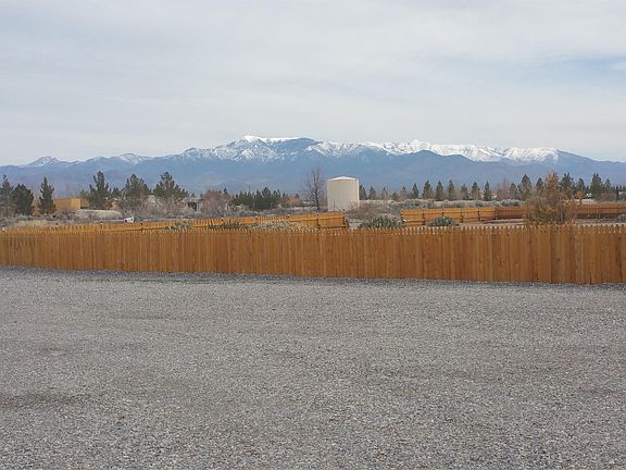 view standing on front porch looking toward Mt. Charleston.