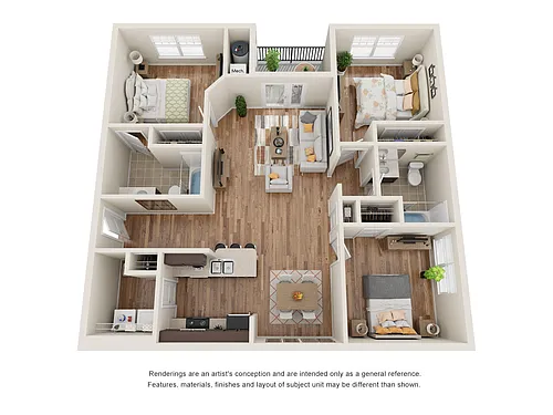 Floor plan C1-80B