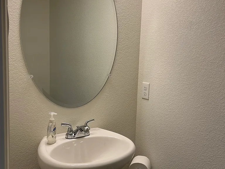 Half bath at entrance