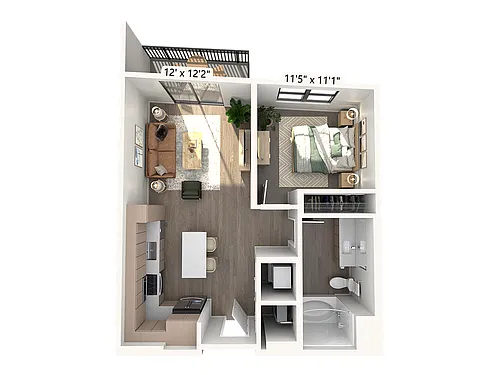Floor plan A1-LL120