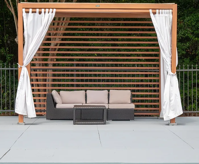 Resort Style Pool with Cabanas