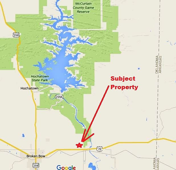 10 acres near Beavers Bend
