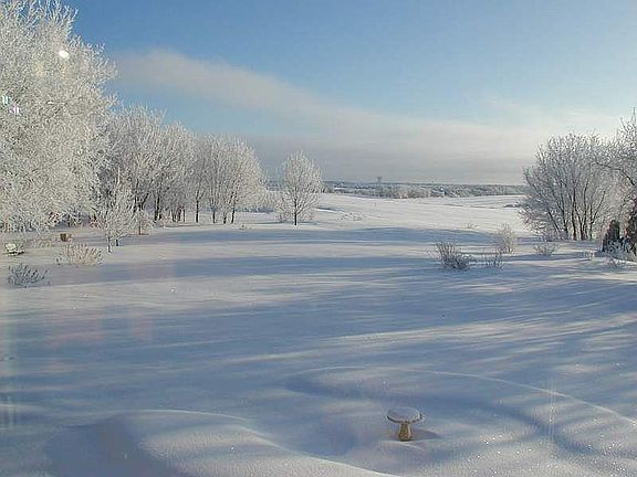From east deck winter