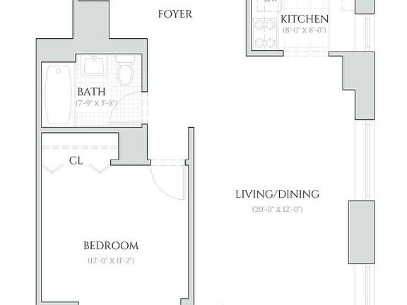 2nd image of 1 Columbus Pl APT S24g