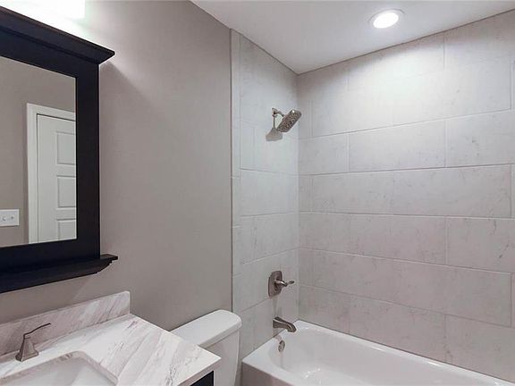 2nd Bathroom with custom tilework