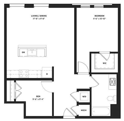 Floor plan B8