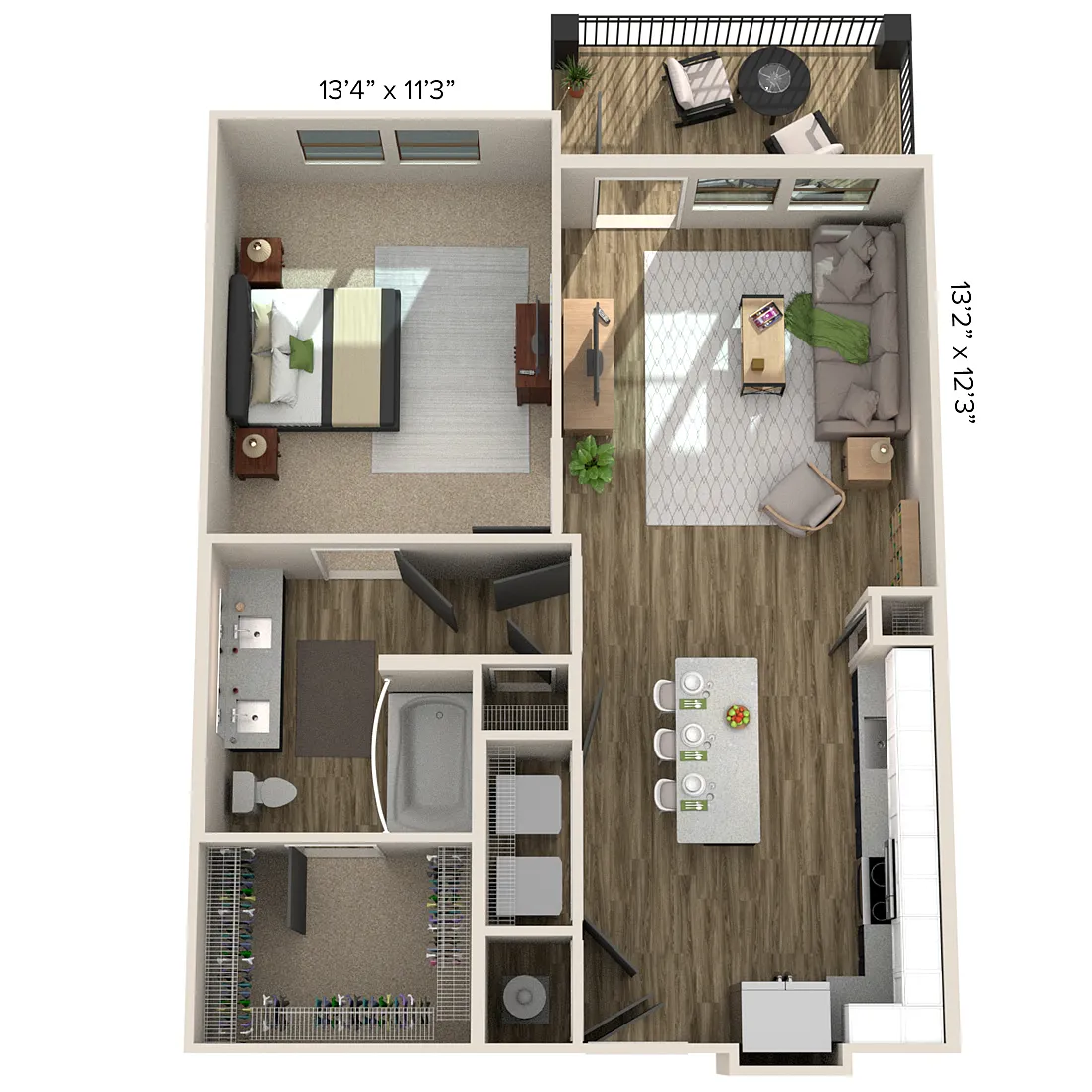 Floor plan A1