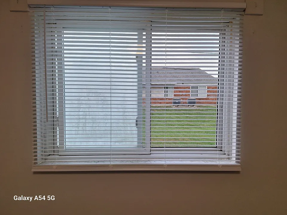 NEW Blinds throughout