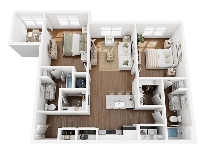 Floor plan B2