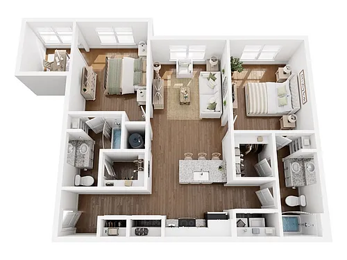 Floor plan B2
