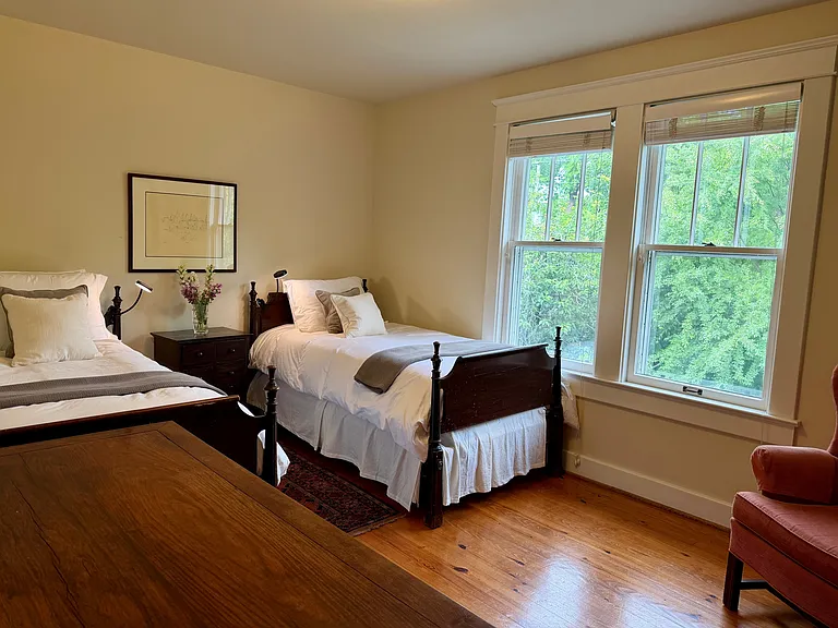 Upstairs middle bedroom (currently with twins but flexible)