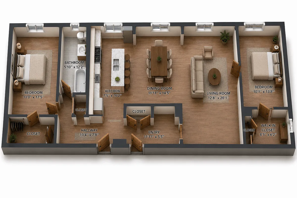Floor plan 305