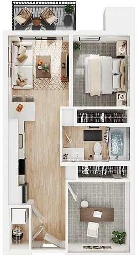 Floor plan Harding
