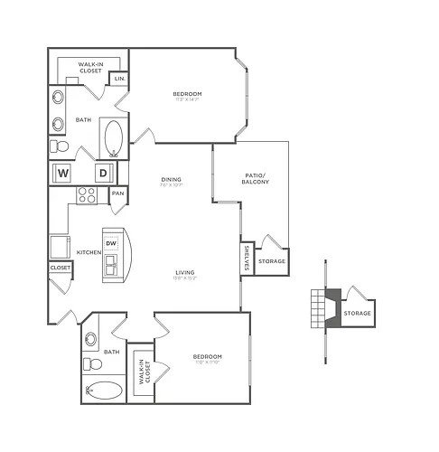 Floor plan B1-Classic