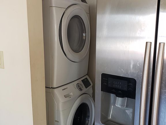 Full Washer dryer & Frig