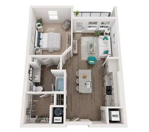 Floor plan Hurley