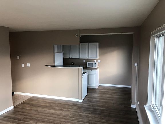 Living room and kitchen