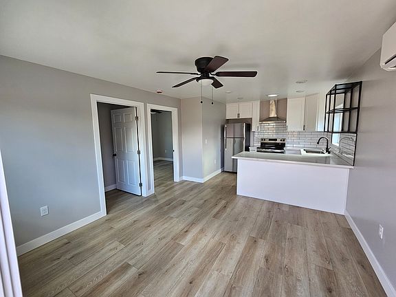 Open plan lounge and Kitchen