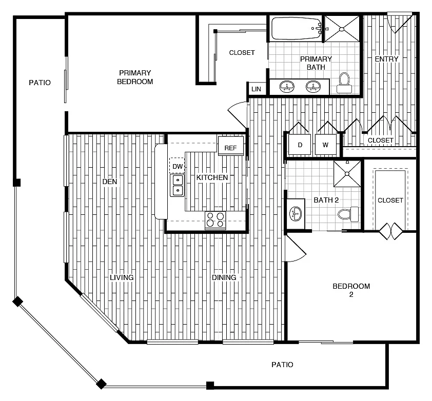Floor plan F - Ibiza