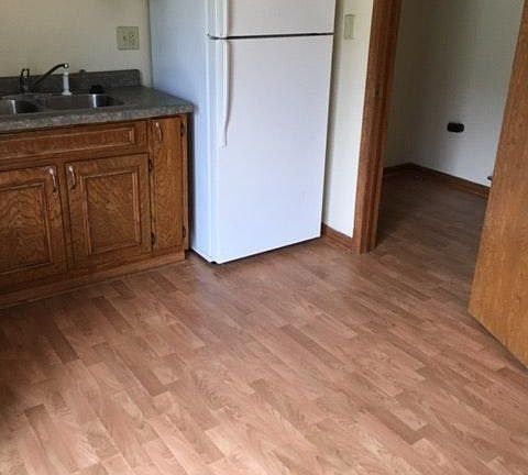 Separate laundry room for full-size W/D