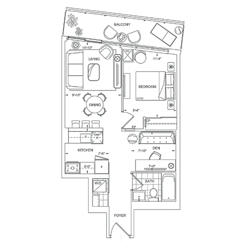 Floor plan 801