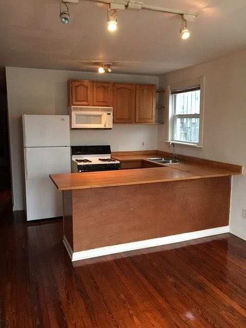 open kitchen area