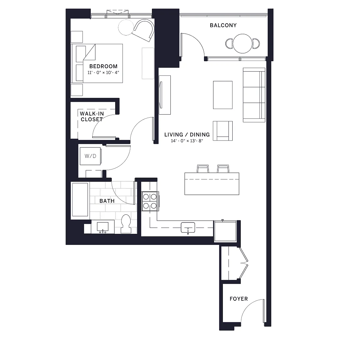 Floor plan Hudson (C3)