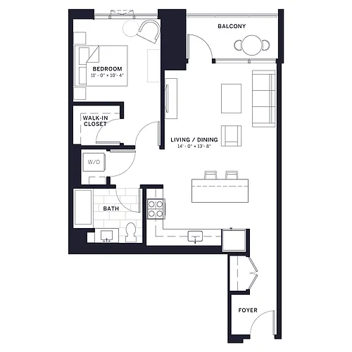 Floor plan Hudson (C3)