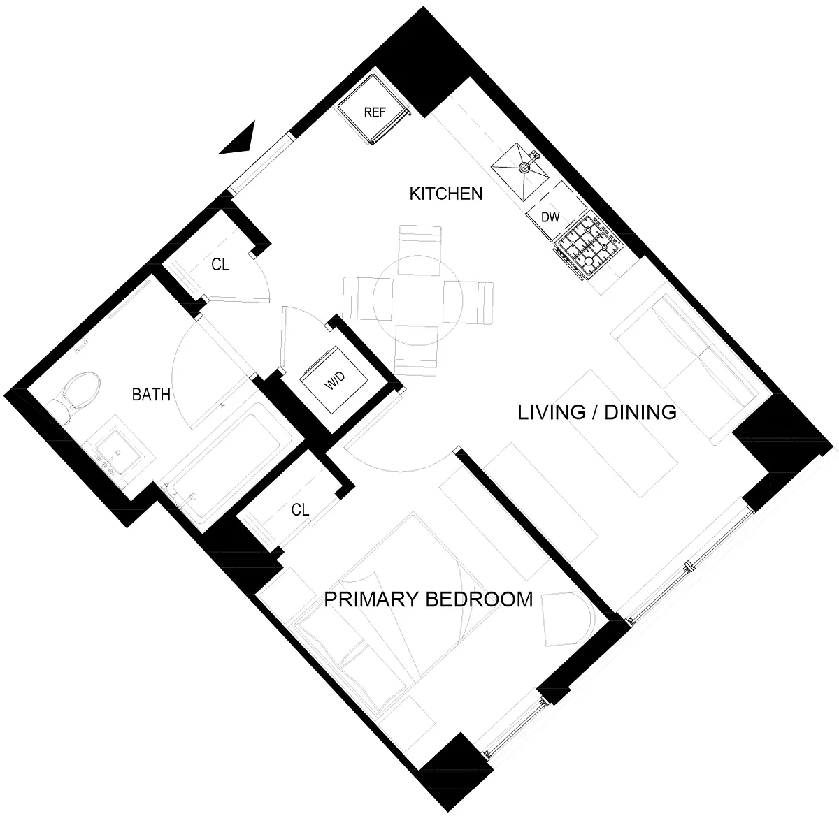 Floor plan 603-903