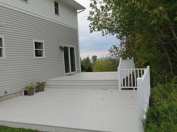 Spacious Deck with Bay View