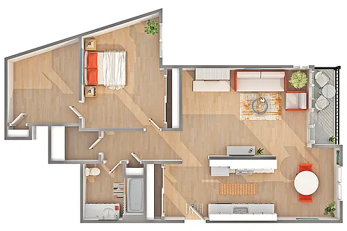 Floor plan A10