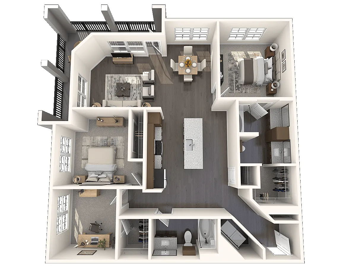 Floor plan C1