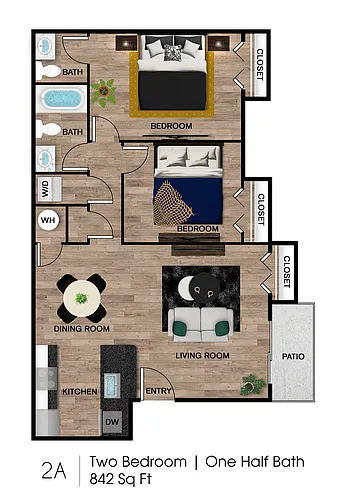 Floor plan 2A