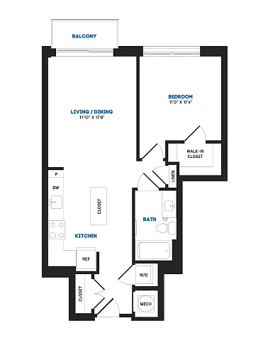 Floor plan A23A - Chase